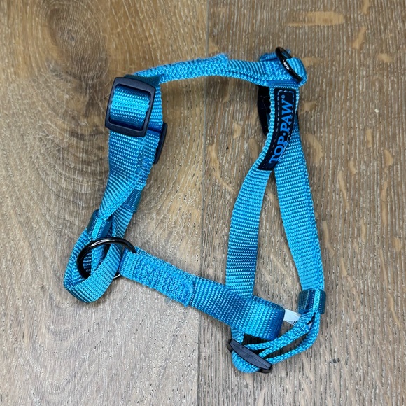 Dog Puppy Cat Walk Set Kit harness Leash Bag Holder Flashlight 80s Style Neon - Picture 6 of 11